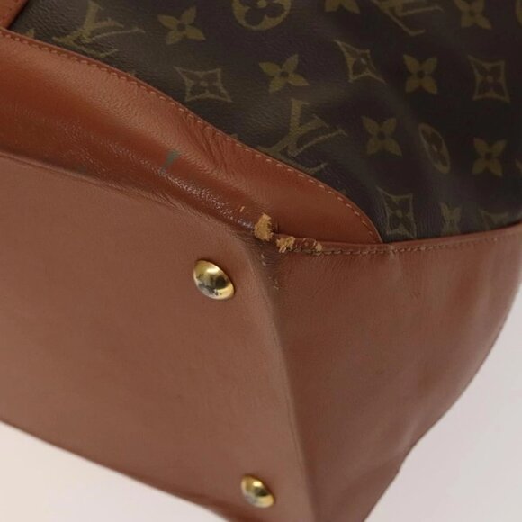 LOUIS VUITTON Monogram Sac Weekend GM Tote Bag M42420 LV Auth 136356 - Picture 5 of 16